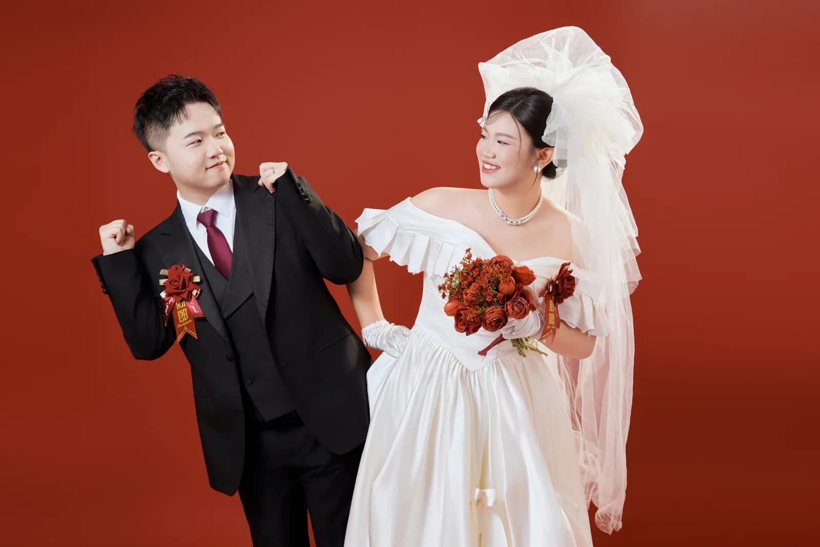 王怡多与付雅倩的婚纱照 4
